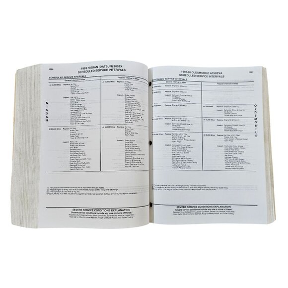 Mitchell Maintenance Service Intervals 1983 - 96 Cars Truck Vans Domestic Import - Picture 10 of 16